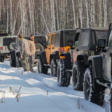 Покатушки в район Яхромы клуба JEEP